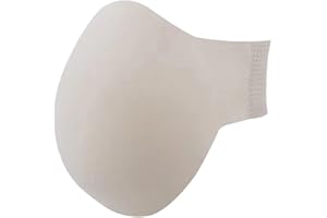 Fake Pregnant Belly, Breathable Memory Foam Fake Belly Costumes, Lightweight False Tummy Bump Pregnancy Belly Film Props (5-7