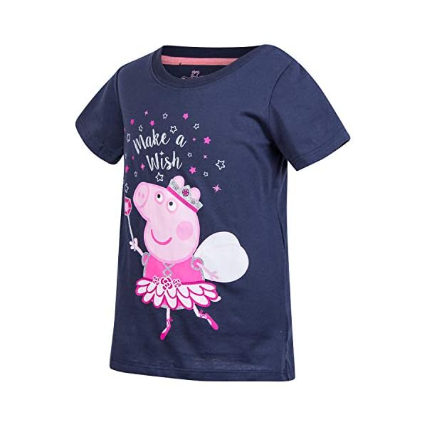Peppa Pig Toddler Girls Set Hoodie, T-Shirt & Sweatpants, Multicolored, Size 3T - Image 7