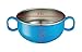 Innobaby Din Din Smart Stainless Steel 11 oz Feeding Bowl with Handles for Babies, Toddlers and Kids. BPA Free, Blue