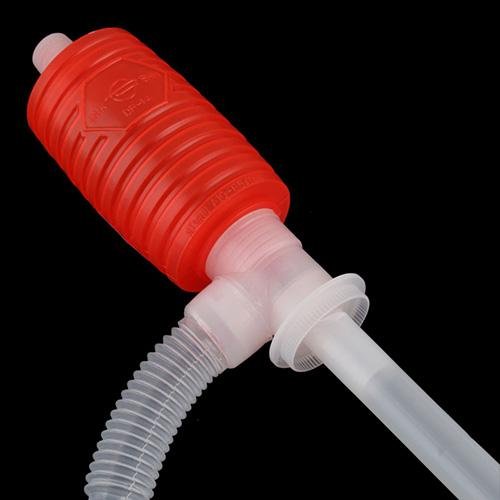 ZHUOTOP Car Gas Oil Water Liquid Transfer Hand Pump Sucker Used To Remove Water From Clogged Sinks Waterbeds Broken Wash Machines Boat And Pool Covers - Thumbnail 4