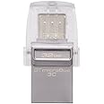 Kingston Digital 32GB Data Traveler Micro Duo USB 3C Flash Drive (DTDUO3C/32GB)