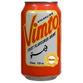 Vimto Fresh Sparkling Fruit Flavored Drink Soda, 12 Ounce (Pack of 6)