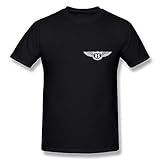Van Men's Bentley Motors Limited Line Logo T Shirts XXL Black