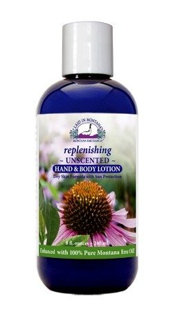 Replenishing Unscented Lotion Montana Emu Ranch Co. 8 oz Lotion