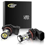 Cougar Motor 9005 HB3 CREE LED Fog Light/DRL Bulbs - 30W 5000K Bright White (Pack of two bulbs)