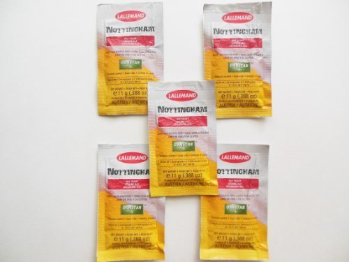 Danstar Lallemand Nottingham Ale Yeast - 5 Packets