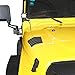 Cowl Body Armors Outer Cowling Front Hood Corner Guards for 1997-2006 Jeep Wrangler TJ & Unlimited(Pack of 2)