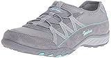 Skechers Sport Women's Breathe Easy Big Bang Fashion Sneaker,Grey/Blue,8 M US