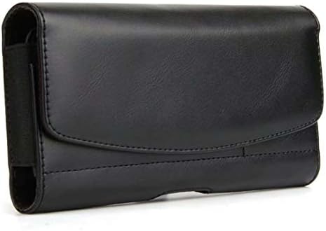 GoKuKi Designed for Samsung Galaxy A50 Holster Case, Galaxy A20 /A30 Case, Premium PU Leather Belt Clip Carrying Pouch with ID Card Slots & Magnetic Closure Universal Protective Case -Black