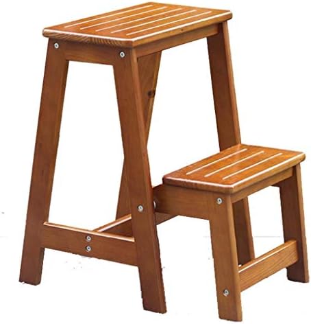 アウトレット 送料無料 ステップスツールfjftd 第一木製の二つのステップスツール Fjfsc ベンチはしご木製のはしご リフトスツールステップスツールホームスタイリッシュなシンプルソリッドウッド家庭用折りたたみステップスツールdualuse屋内はしご木製のはしごチェア