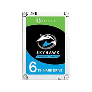 Seagate SkyHawk, interne harde schijf 6 TB HDD, video-opname tot 64 camera’s, 3,5 inch, 256 MB cache, SATA 6 Gb/s…