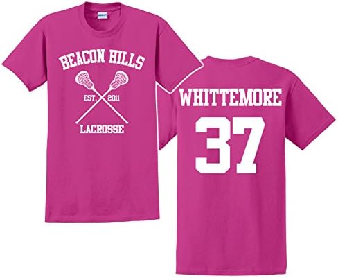 Whittemore 37 beacon hills T Shirt PINK Medium