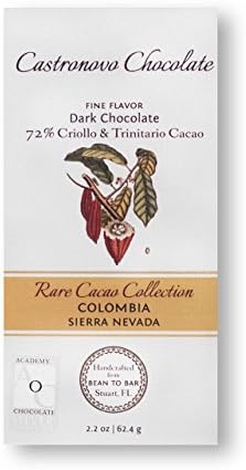 Castronovo Chocolate Rare Cacao Collection Sierra Nevada Colombia Dark Milk 63%
