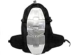 TMS TMS-BackPack-ALUM Aluminum Motorcycle Backpack/Spine Protector (Armor Riding Street Dirt Bike)