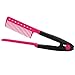 ReNext 2 Pcs DIY Salon Hairdress Hairdressing Styling Hair Straightener V Shape Comb