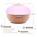 InnoGear 300ml Aromatherapy Essential Oil Diffuser Wood Grain Ultrasonic Cool Mist Humidifier Waterless Auto Shut-Off for Home Office Bedroom Yoga Spa