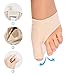 Bunion Corrector and Bunion Care Kit for Tailors Bunion, Hallux Valgus, Big Toe Joint, Hammer Toe, Toe Separators Spacers Straighteners Splint with Foot Massage Ball (Blue)