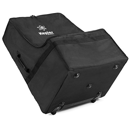 Extremely Durable Car Seat Travel Bag, Wheel or Backpack, Ballistics
Nylon, Fully Padded, Water Resistant, Universal Size for Baby,
Convertible and Booster Car Seats Extremely Durable Car Seat Travel Bag, Wheel or Backpack, Ballistics
Nylon, Fully Padded, Water Resistant, Universal Size for Baby,
Convertible and Booster Car Seats