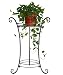 AISHN Classic Tall Plant Stand Art Flower Pot Holder Rack Planter Supports Garden & Home Decorative Pots Containers Stand (Black) primary