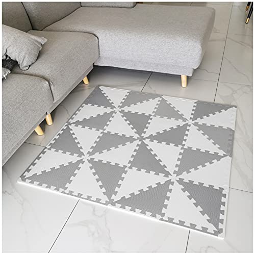 MQIAOHAM Baby Crawling mat for Floor Play mat for Toddlers Interlocking Foam Tiles playmat Toddler Puzzle mats P062Z301016BH