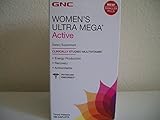 GNC Women's Ultra Mega Active 180 Caplets - New Formula