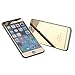 Gold iPhone 6 Plus / 6S Plus (5.5 Inch) - Tempered Glass screen protector,Gravydeals® Electroplating Mirror Effect Anti Scratches Film Decal Skin Sticker