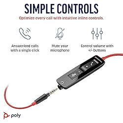 Poly Blackwire 5210 Wired Headset