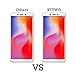 KTTWO Xiaomi Redmi 6 Screen Protector Glass, (2PACK) Full Cover Anti-Scratch Bubble-Free Tempered Glass Screen Protector with Full Glue for Xiaomi Redmi 6/6A 5.45” Screen (White)