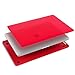Kuzy MacBook Pro 15 inch Case 2019 2018 2017 2016 Release A1990 A1707, Hard Plastic Shell Cover for Newest MacBook Pro 15 case with Touch Bar Soft Touch - Red