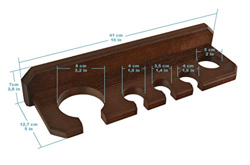Teslyar Wall Mount Hair Dryer Hanging Rack Organizer Bathroom Hair Care Styling Tool Organizer Storage Flat Irons Curling Wands Hair Straighteners Hardware Included