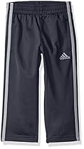 adidas Toddler Boys' Tricot Pant, Silver/Grey, 2T