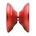 MAGICYOYO Metal Yoyos K7 Responsive Yoyo Ball for Beginners with Bag + Glove + 5 Strings -- Red