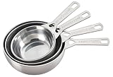 Le Creuset Batch-Baking Measuring Cups, Stainless