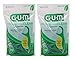 Gum Professional Clean Flossers, Fresh Mint 90 ea (Pack of 2)