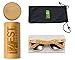 Bamboo Wood Sunglasses - One of a kind Polarized handmade frames from 4ESTShades