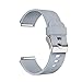 AIUNIT Compatible Silicone Bands Applicable Fitbit Blaze Accessories Wristbands Women Men Girls Boys,Gray Stripe Texture No Tracker