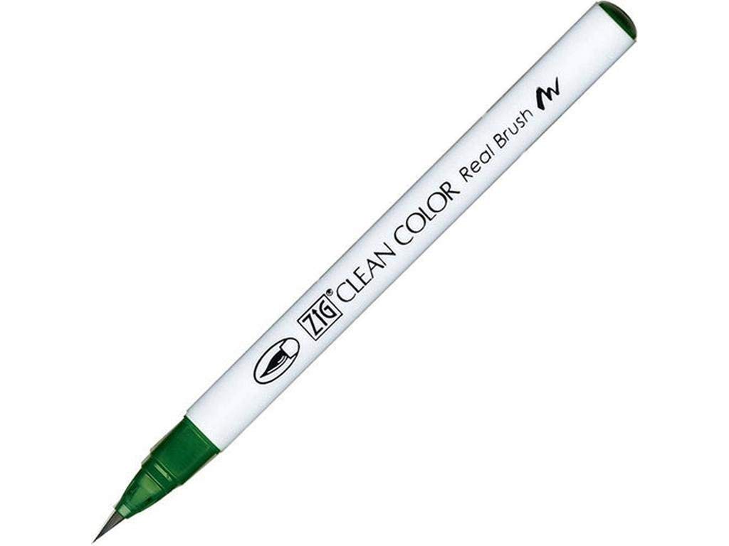 Photo 1 of Zig Clean Color Real Brush Marker, Marine Green