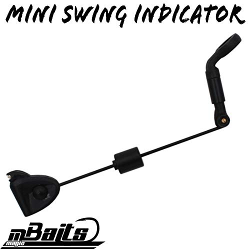 Angel-Berger Magic Baits Mini Swing Indicator Black Pendel Bissanzeiger Hanger Bite Indicator – Bild 3