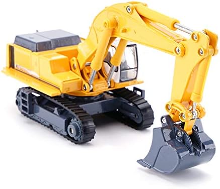 duturpo 1/87 Scale Diecast Mini Crawler Excavator Construction Vehicles Models for Boys