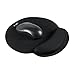 VANKEY Mouse Pad with Wrist Cushion Support, Ergonomic Memory Foam with a Non-Slip Base for Laptop and Desktop Computer - Easy Typing & Pain Relief (Pack of 2)