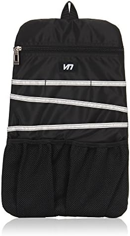 Veevan Multi-functional Compact Bag Slip Pack Insert Backpack Organizer Travel Gadget Organizing Kit(Black)