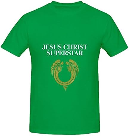 Andrew Lloyd Webber Jesus Christ Superstar Rock Mens O Neck Slim Fit Tee Green