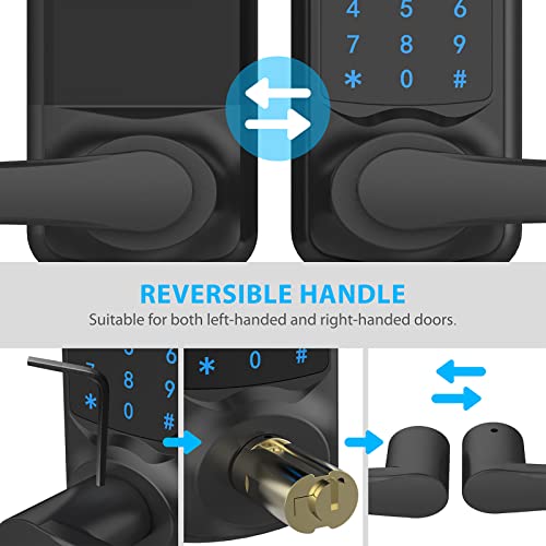 Signstek Keyless Entry Door Lock,Digital Smartcode Lock for Front Door