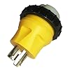 Parkworld-692118-Shore-Power-Adapter-Generator-30A-L14-30P-male-to-Marine-50A-SS2-50R-female-with-locking-ring