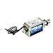 Spring Loaded Push-Pull Open Frame Solenoid Electromagnet 10mm 5kg DC 12V 400A