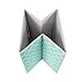 DII Non Woven Polyester Storage Bin, Aqua, Small Set of 2