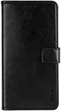 BELLA BEAR Case for Vivo V15 Pro,Leather Wallet Holster Purse Bracket Function Soft PU Material Phone Case Cover for Vivo V15 Pro(Black)