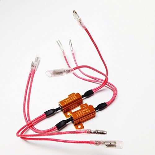 SEMT-Led Bulb Load Resistors Flash Turn Signal Fix For Honda CBR 600 954 1000 1100 RR