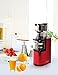 Slow Masticating Juicer extractor by Tiluxury with Low Speed Wide Chute Anti-Oxidation Vertical Cold Press Juicer (40 RPMs, 3