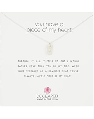 You Have A Piece of My Heart, Heart Tag, Chain Necklace, 16